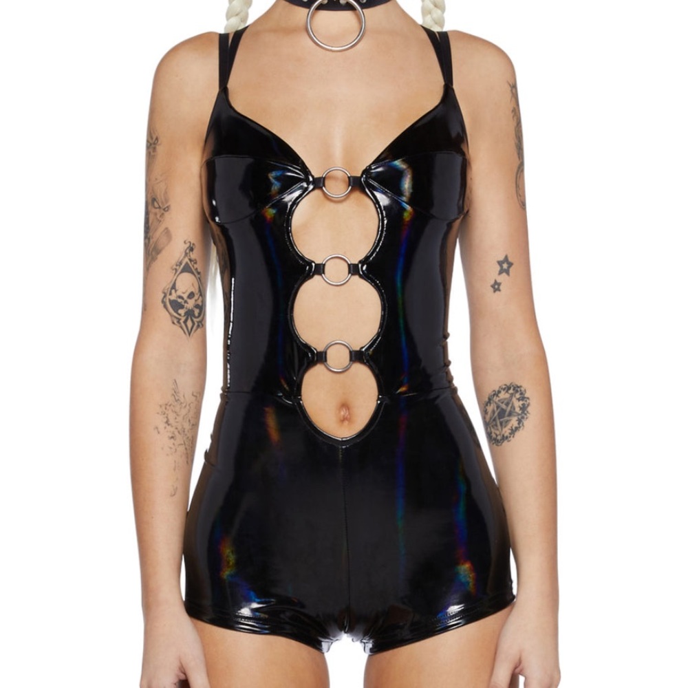 Dollskill Galactica Cut Out Romper